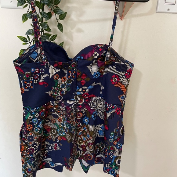 Anthropologie Fei Primula Corset Strapless Top - Size 4 - Picture 3 of 4